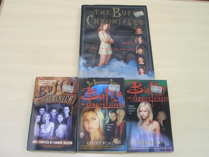 Vier boekjes Buffy the vampire slayer, Cd's en Dvd's, Dvd's | Tv en Series, Gebruikt, Horror, Alle leeftijden, Ophalen of Verzenden