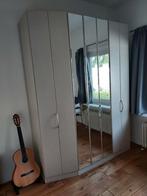 Kledingkast, gebroken wit, Huis en Inrichting, Kasten | Kledingkasten, Ophalen, Gebruikt, 200 cm of meer, Klassiek, neutraal