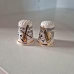 Twee Muzikale Vingerhoeden, Ophalen of Verzenden, Nieuw, Porselein, Nederland