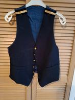 Politie Gilet - Blauw met Gouden Details, Onbekend, Blauw, Overige maten, Ophalen of Verzenden