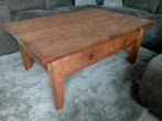 Teakhouten salontafel, Ophalen, 100 tot 150 cm, 50 tot 75 cm, Teakhout