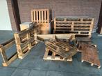 Partij pallets, Ophalen, Gebruikt, Minder dan 200 cm, Pallet