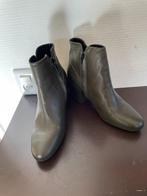 Zo goed als nieuwe leren Pieces enkel laarsjes mt.40 € 17,00, Lage of Enkellaarzen, Ophalen of Verzenden, Zo goed als nieuw, Pieces