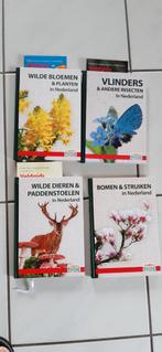 De 4 natuurboeken vd postcode loterij met of zonder veldgids, Dieren en Toebehoren