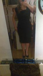 Fifties jurk  Ella dress bettie page zwart L, Ophalen, Bettie page, Zwart, Maat 42/44 (L)
