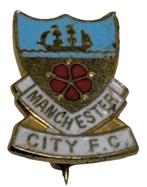 Vintage Manchester City FC Pin, Ophalen, Gebruikt, Buitenlandse clubs, Overige typen