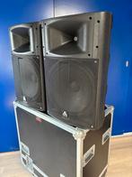 3x Master Audio M15PA Actieve Speakers in Flightcase, Audio, Tv en Foto, Luidsprekers, Gebruikt, Overige typen, 120 watt of meer