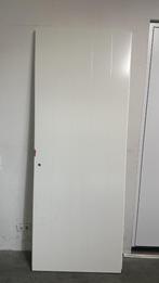 Freeslijn deur afgelakt wit 88.0 x 231.5 opdek links, 80 tot 100 cm, 215 cm of meer, Binnendeur, Nieuw