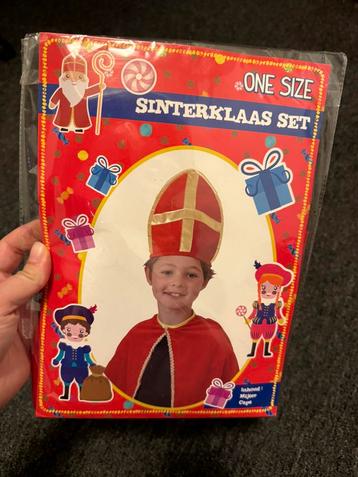 Sinterklaas Sint | Mantal Mijter | kinderen one size | Nieuw beschikbaar voor biedingen