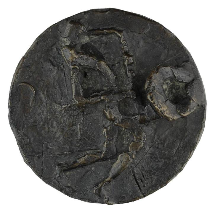 PENNING 1981 Jits Bakker : W.J. Stuyvenberg | Grontmij, Postzegels en Munten, Penningen en Medailles, Brons, Nederland, Verzenden