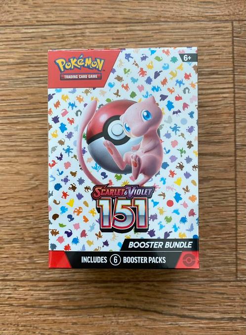 Pokémon TCG - Scarlet & Violet 151: 6-Pack Booster Bundle, Hobby en Vrije tijd, Verzamelkaartspellen | Pokémon, Nieuw, Foil, Ophalen of Verzenden