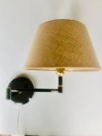 Wandlamp met messing details, Huis en Inrichting, Lampen | Wandlampen, Ophalen of Verzenden, Zo goed als nieuw