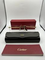 Cartier Santos Goud, Ophalen of Verzenden, Nieuw, Zonnebril, Overige merken
