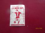 Lucifer Etiket Voetbalclub White Star (rood), Ophalen of Verzenden, Gebruikt, Luciferdoosjes of -merken