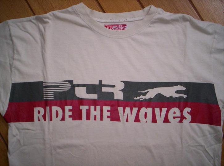 POINTER t- shirt ecru maat 152, Kinderen en Baby's, Kinderkleding | Maat 152, Zo goed als nieuw, Jongen, Shirt of Longsleeve, Ophalen of Verzenden