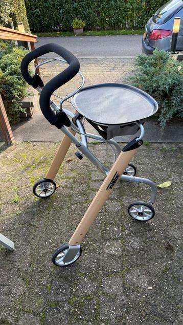 Let's Go Indoor rollator - Beuken/zilver - Trustcare beschikbaar voor biedingen