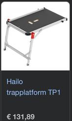 Hailo Trapplatform TP1, Doe-het-zelf en Verbouw, Ladders en Trappen, Ophalen, Gebruikt, Opvouwbaar of Inschuifbaar, Minder dan 2 meter