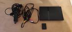 PS2 - Lot with PS2 slim, 49 games, 6 controllers, Ophalen of Verzenden, Zwart, Met 2 controllers