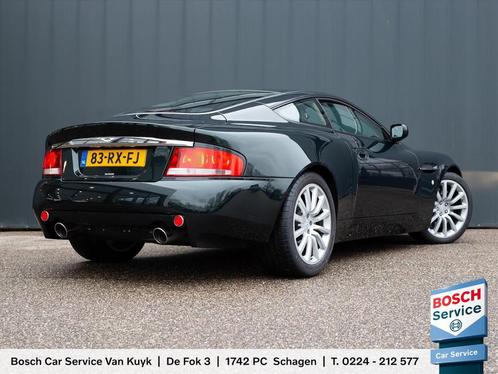 Aston Martin Vanquish 5.9 V12 470PK Automaat / Leder, Auto's, Aston Martin, Bedrijf, Te koop, V12 Vanquish, ABS, Airbags, Airconditioning