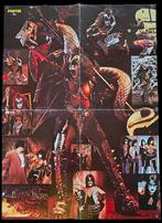 Poster Kiss en ABBA, 1978, Verzamelen, Ophalen of Verzenden, Gebruikt, Poster, Artwork of Schilderij