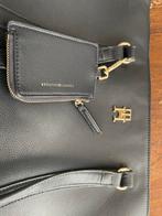 Nieuwe Tommy Hilfiger Leren Handtas - Donkerblauw, Sieraden, Tassen en Uiterlijk, Tassen | Damestassen, Ophalen of Verzenden, Nieuw