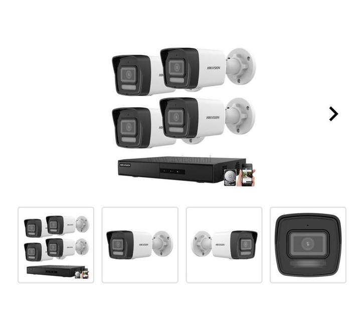 Nieuwe Hikvision Camera Set, Audio, Tv en Foto, Videobewaking, Nieuw, Buitencamera, Ophalen of Verzenden