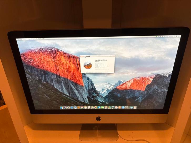 Apple iMac 27" 2.7GHz i5 - Goed!, Computers en Software, Apple Desktops, Gebruikt, iMac, HDD, 2 tot 3 Ghz, 8 GB, Ophalen of Verzenden