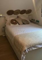 Ikea Brimnes twijfelaar bed 140 x 200 met vier laden, Huis en Inrichting, Slaapkamer | Complete slaapkamers, Zo goed als nieuw