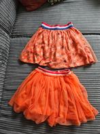 2 leuke oranje rokjes maat 110/116, Hema en John Cabot, Kinderen en Baby's, Kinderkleding | Maat 116, Gebruikt, Meisje, Ophalen of Verzenden