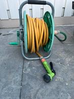 Tuinslang met haspel hozelock, Tuin en Terras, Tuinslangen, Ophalen, Gebruikt, Tuinslanghaspel