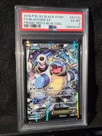 PSA 6 - Blastoise #XY122 (2016 Pokemon XY Black Star Promo), Ophalen of Verzenden, Zo goed als nieuw