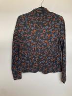 Japan TKY roest panterprint blazer travelstof maat 38, Kleding | Dames, Maat 38/40 (M), Bruin, Japan TKY, Leidsevaartweg 1, 2106NA Heemstede
