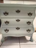 Brocante ladekastje/buikkastje. Vers geschilderd!, Huis en Inrichting, Kasten | Ladekasten, Ophalen, 50 tot 100 cm, Zo goed als nieuw