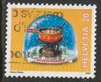 Zwitserland 2000 1710 Bol 20c Raclette, Gest, Ophalen of Verzenden, Gestempeld