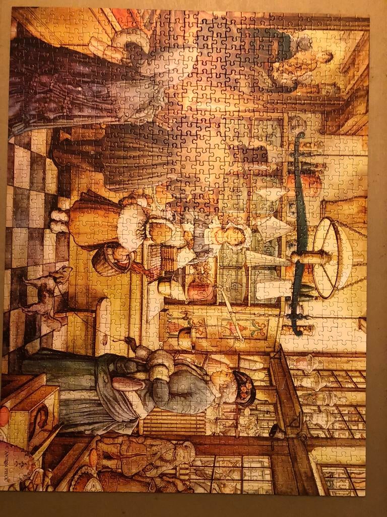 Puzzel, jumbo, Anton Pieck, Ophalen, 500 t/m 1500 stukjes, Zo goed als nieuw