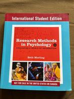 Research methods in psychology Beth morling, Ophalen of Verzenden, Zo goed als nieuw