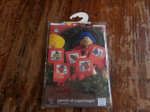 borduurpakket Paddington beer. Permin of Copenhagen. Kerst, Hobby en Vrije tijd, Borduren en Borduurmachines, Zo goed als nieuw
