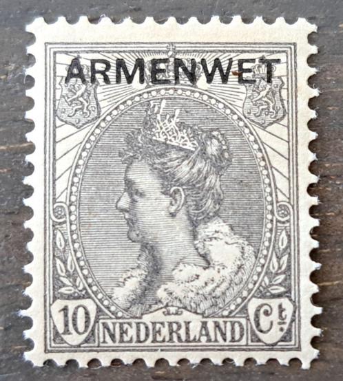 Cees-Dienstzegel armenwet 1913 D7 postfris, Postzegels en Munten, Postzegels | Nederland, Postfris, T/m 1940, Ophalen of Verzenden