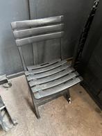 Zwarte inklapbare Stoel, Ophalen, Kunststof, Gebruikt, Twee