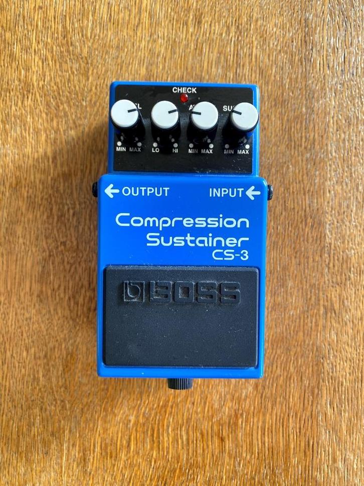 Boss Compression Sustainer CS-3, Muziek en Instrumenten, Effecten, Gebruikt, Compressor, Ophalen of Verzenden