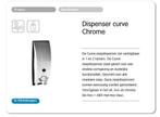 aanbieding 1 kamer zeepdispenser chrome nu voor 10 euro, Huis en Inrichting, Ophalen of Verzenden, Nieuw