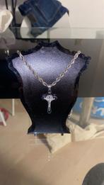 Rope ketting 4mm - Zeer goede staat!, Ophalen, Zo goed als nieuw, Zilver, Overige materialen