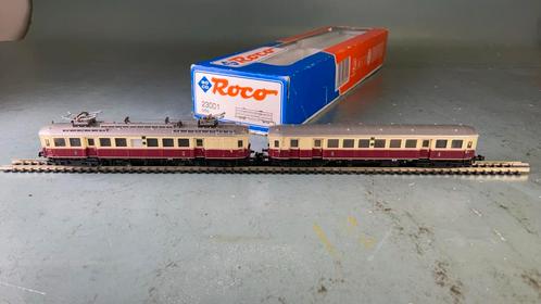 Roco spoor N 2-delig treinstel ET85/ET90 in doos nieuwstaat., Hobby en Vrije tijd, Modeltreinen | N-Spoor, Zo goed als nieuw, Treinset