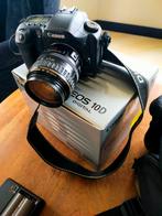 Canon EOS 10D met 28-105 mm lens ( 1:3.5-4.5)., Audio, Tv en Foto, Fotocamera's Digitaal, Canon, Ophalen of Verzenden, Zo goed als nieuw