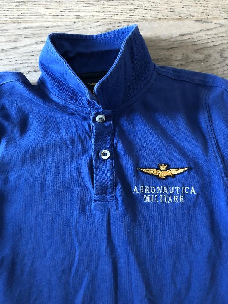 Aeronautica Militare maat 134, Ophalen of Verzenden, Zo goed als nieuw, Jongen, Shirt of Longsleeve