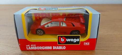 BBurago Burago Lamborghini Diablo Nr 4151, Hobby en Vrije tijd, Modelauto's | 1:43, Nieuw, Auto, Overige merken, Verzenden
