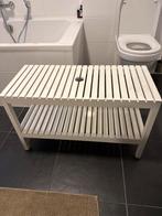 Schoenenrek/Kastje - Wit - 2 stuks, Ophalen, (Half)hoge kast, Minder dan 50 cm, Zo goed als nieuw