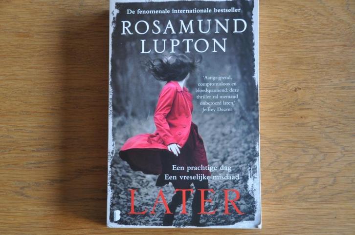 Rosamund Lupton - Later, Boeken, Thrillers, Gelezen, Europa overig, Ophalen of Verzenden