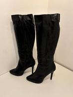 Zwarte Hoge Laarzen Maat 39/40 - Goede Staat, Kleding | Dames, Schoenen, Ophalen of Verzenden, Gedragen, Zwart, Hoge laarzen