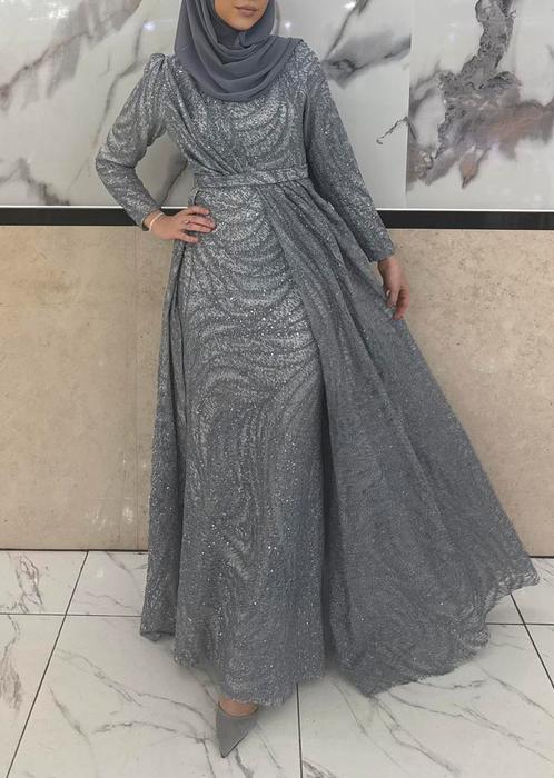Galajurk /Abiye, Kleding | Dames, Gelegenheidskleding, Zo goed als nieuw, Galajurk, Maat 38/40 (M), Overige kleuren, Ophalen of Verzenden